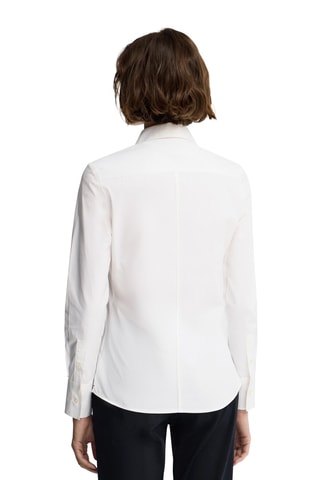 Chemisier slim - Blanc