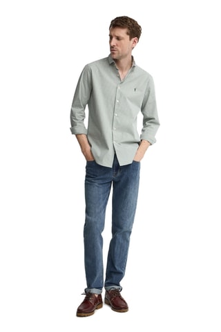 Chemise slim - Vert