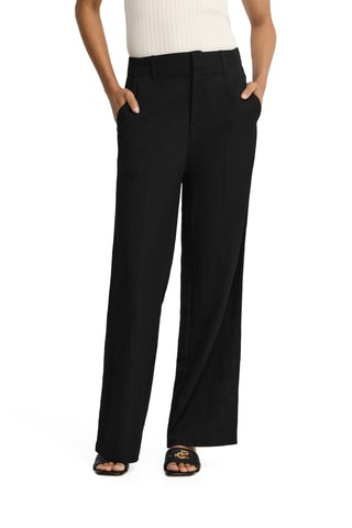 Pantalon regular - Noir