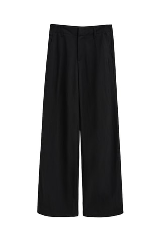 Pantalon regular - Noir