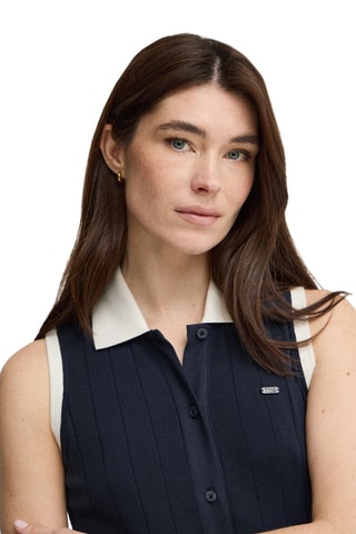 Robe pull - Bleu marine