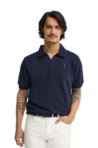 Polo regular - Bleu marine