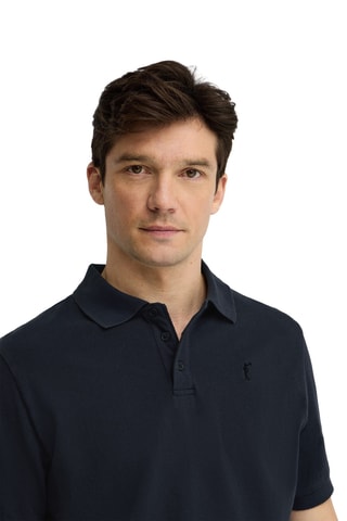 Polo regular - Bleu marine