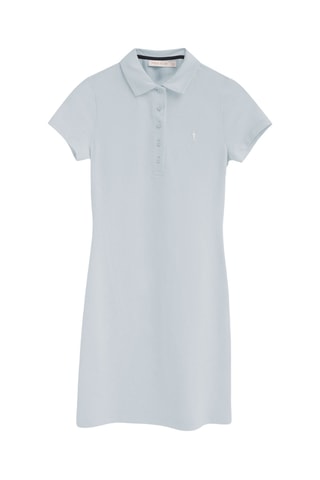 Robe polo - Bleu clair