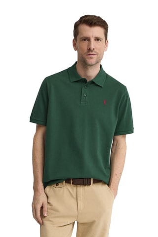 Polo regular - Vert foncé