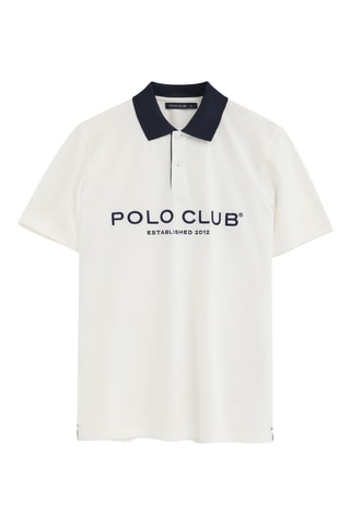 Polo loose - Écru