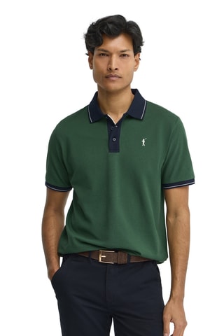 Polo regular - Vert foncé