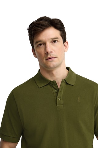 Polo regular - Vert
