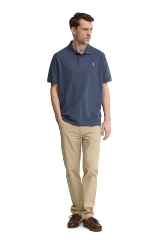 Polo regular - Bleu