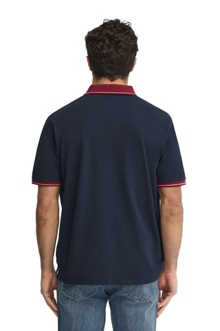 Polo regular - Bleu marine