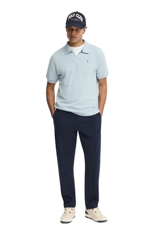 Polo regular - Bleu clair