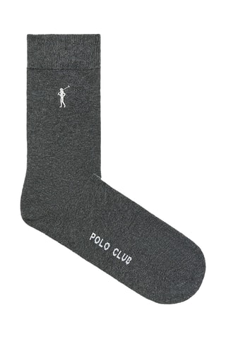 3 paires de chaussettes - Gris foncé