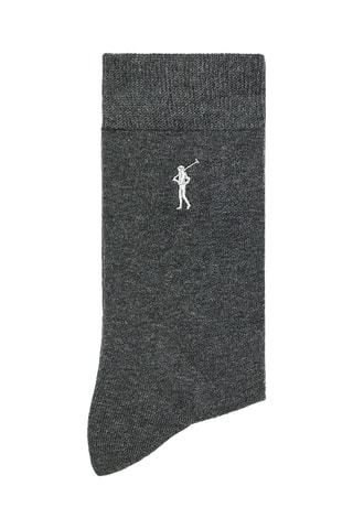 3 paires de chaussettes - Gris foncé