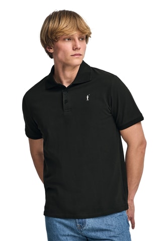 2 polos regular - Bleu marine et noir