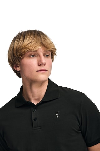 2 polos regular - Bleu marine et noir