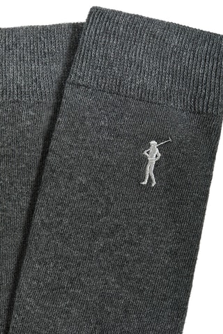 2 paires de chaussettes - Gris foncé