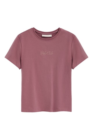 T-shirt regular - Rose