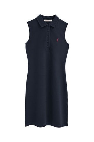Robe polo - Bleu marine