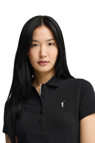 Robe polo - Noir