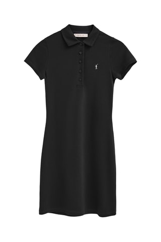 Robe polo - Noir