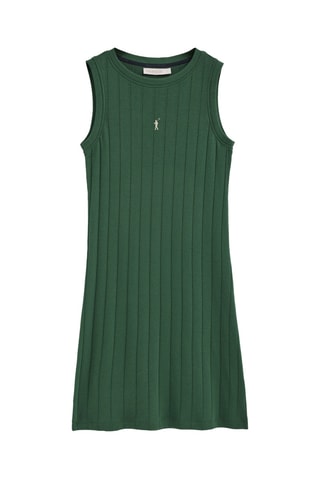 Robe pull - Vert foncé