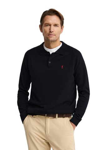 Polo regular - Bleu marine