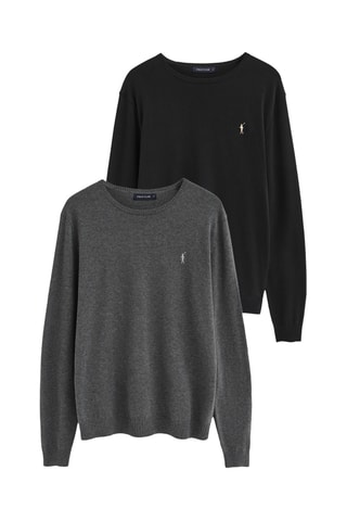 2 pulls - Anthracite et noir