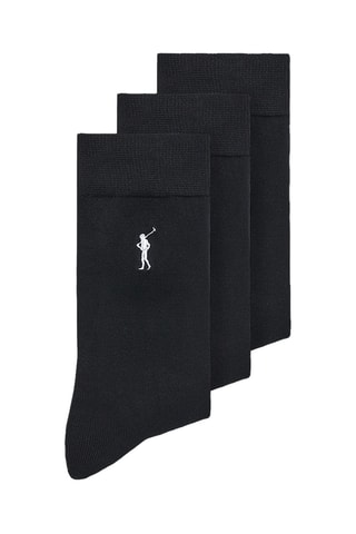 3 paires de chaussettes - Noir