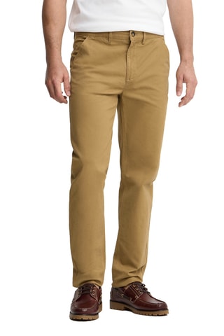Pantalon slim - Camel