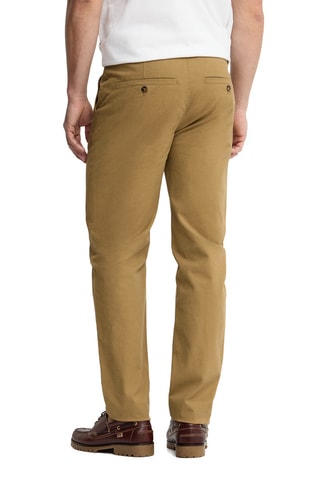 Pantalon slim - Camel
