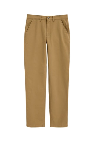 Pantalon slim - Camel