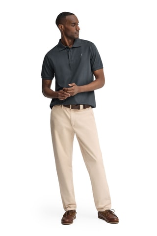 Polo regular - Gris foncé
