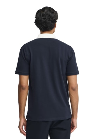 Polo loose - Bleu marine