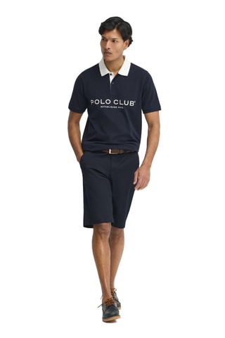 Polo loose - Bleu marine
