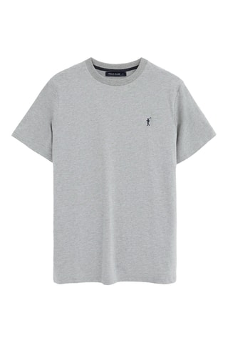 T-shirt regular - Gris chiné