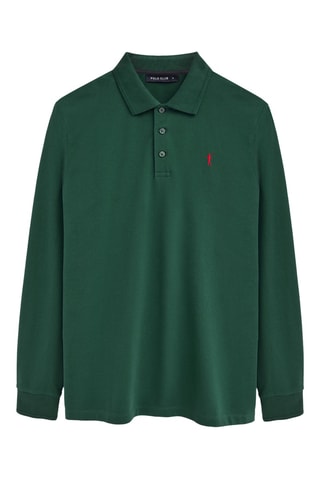 Polo regular - Vert foncé