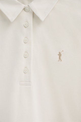 3 polos slim - Blanc, rose clair et bleu marine