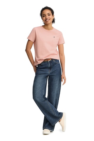 T-shirt regular - Rose clair
