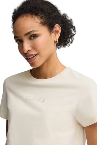 T-shirt regular - Beige