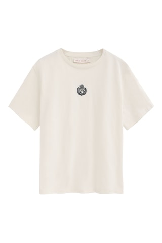 T-shirt regular - Écru