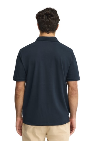 Polo regular - Bleu marine
