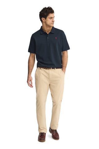 Polo regular - Bleu marine