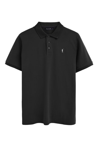 Polo regular - Noir