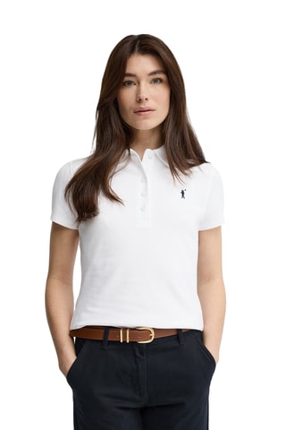 Polo slim - Blanc