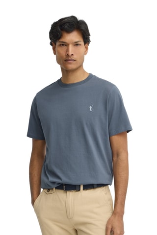 T-shirt regular - Bleu