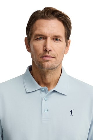 Polo regular - Bleu clair