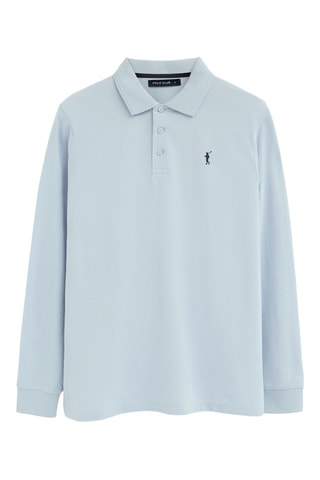 Polo regular - Bleu clair