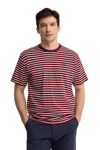 T-shirt loose - Bordeaux