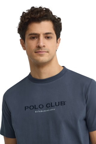 T-shirt regular - Bleu
