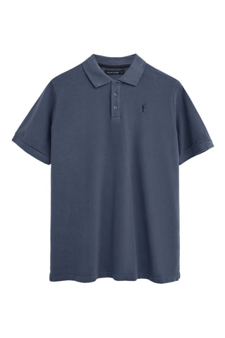 Polo regular - Bleu